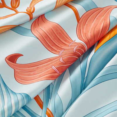 Hermès Eternal Flower Bouquet Scarf 140