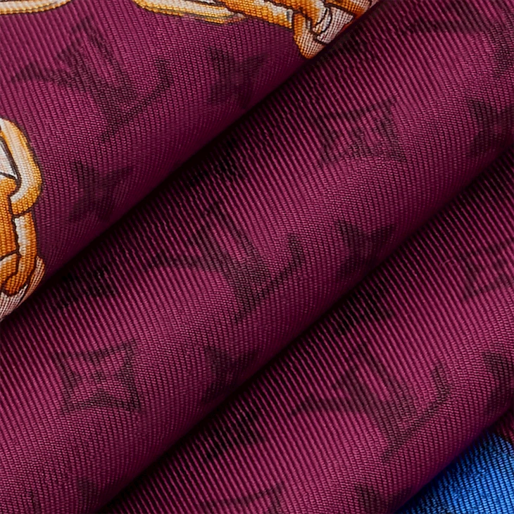 Louis Vuitton flower and strap 90 scarf