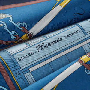 Écharpe Hermès « Horseback Ride » 45