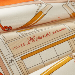 Écharpe Hermès « Horseback Ride » 45