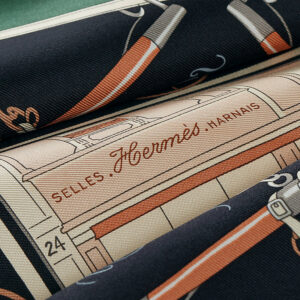Écharpe Hermès « Horseback Ride » 45