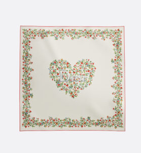 Dior Dioramour printed scarf