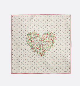 Dior Dioramour printed scarf