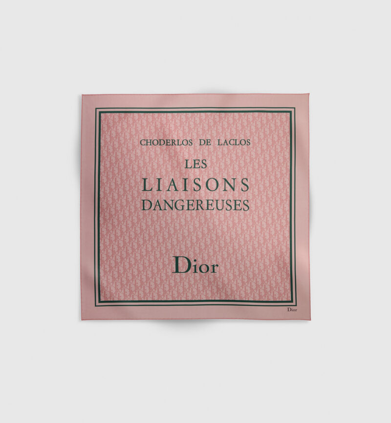 Dior Dior printed scarf