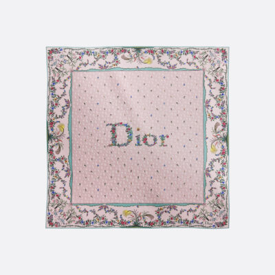 Dior Dioramour printed scarf