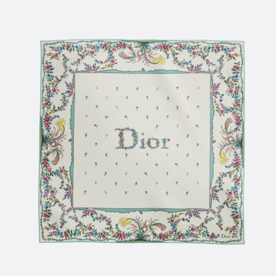 Dior Dioramour printed scarf