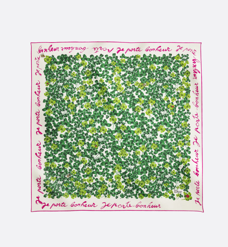 Dior Dior printed scarf