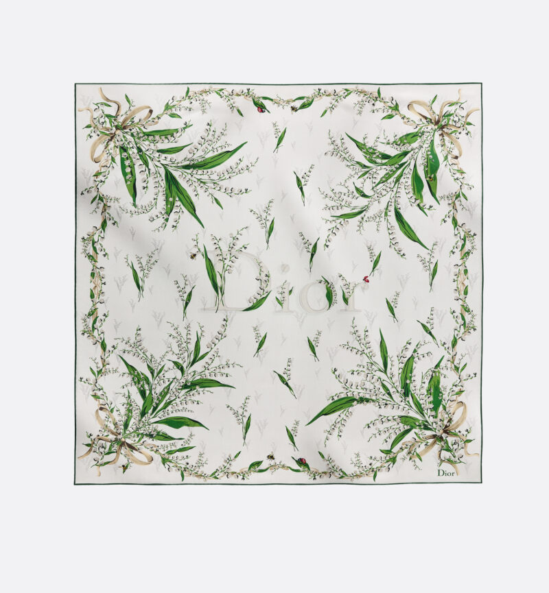 Dior Dior printed scarf