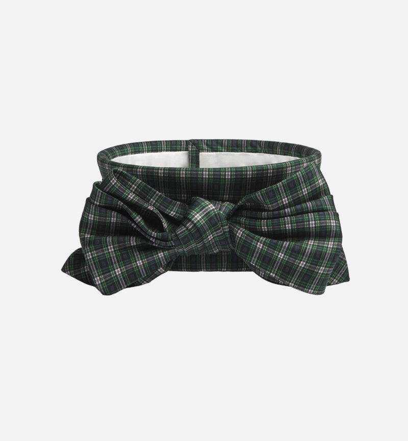 Dior adjustable tie collar