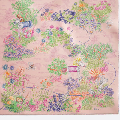 Dior Dior printed scarf