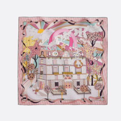Dior Dior printed scarf