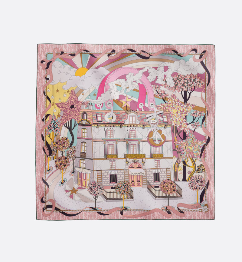 Dior Dior printed scarf
