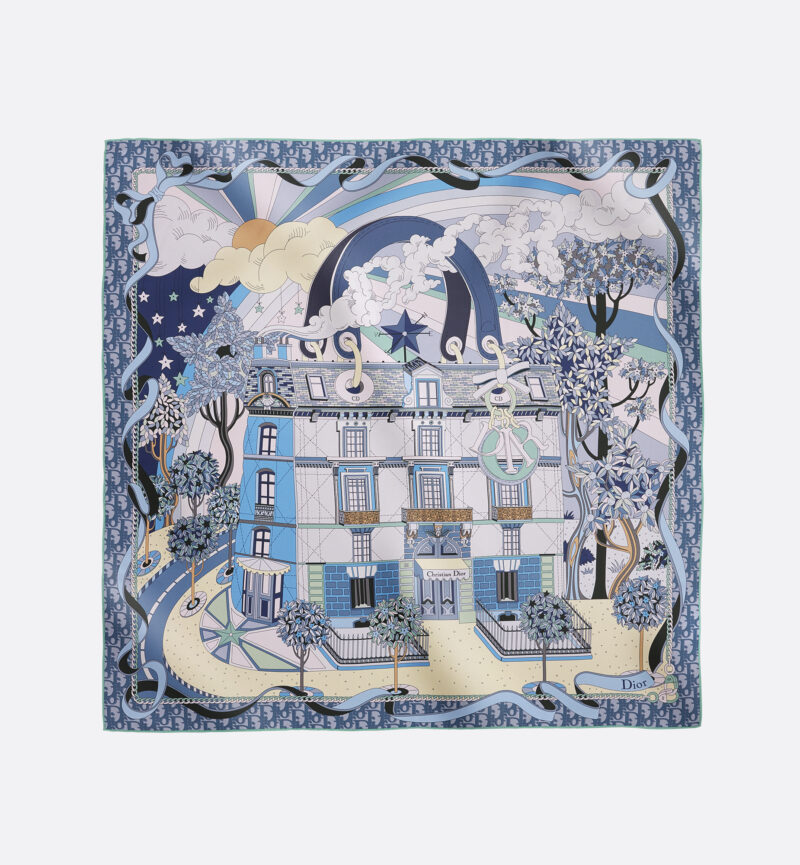 Dior Dior printed scarf