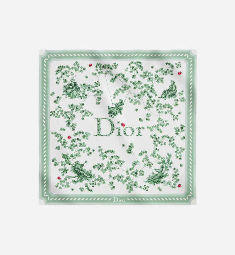 Dior Dior printed scarf