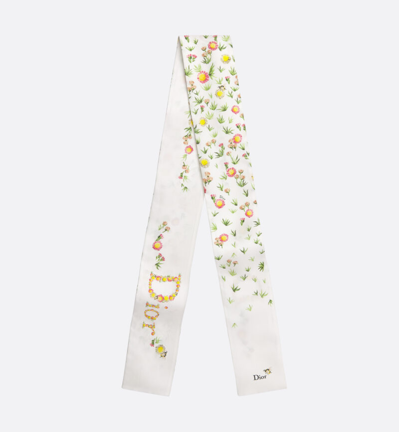 Dior oversized Mitzah scarf