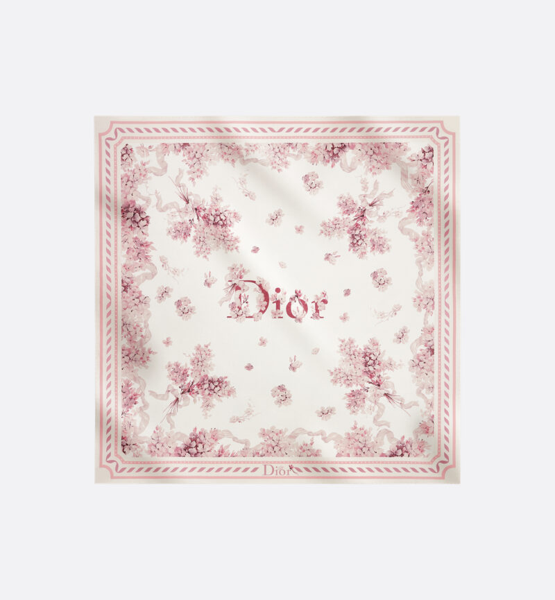 Dior Dior printed scarf