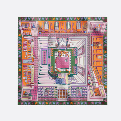 Dior Dior printed scarf