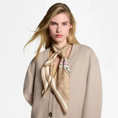 Louis Vuitton malls MERVEILLEUSES 90 scarf