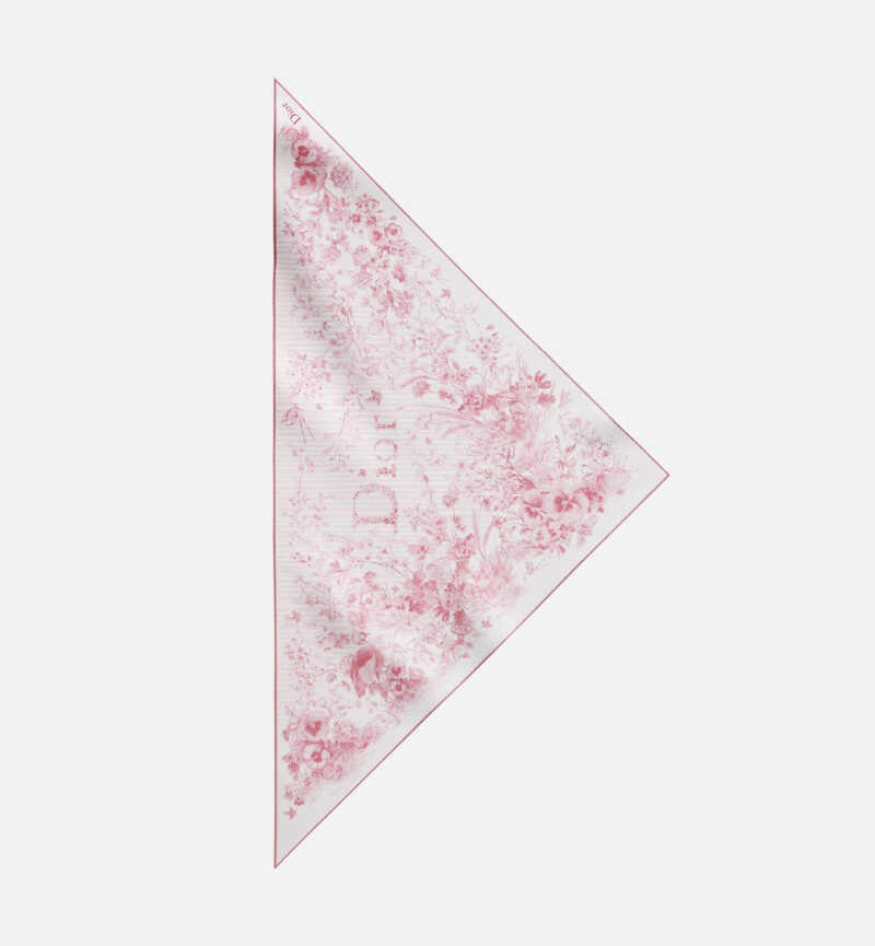 Dior Dioriviera triangular scarf