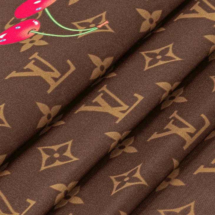 Écharpe Louis Vuitton LV x TM Monogram Cerise 55
