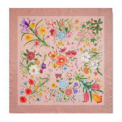 Gucci GW88-GUCCI-823486 3G001 5472-Printed silk twill scarf