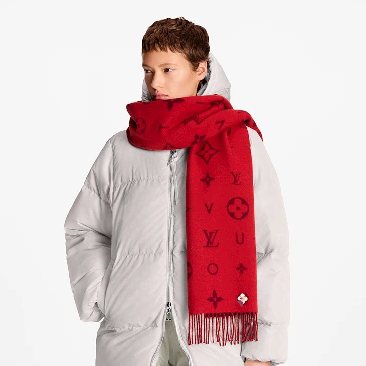 Louis Vuitton Vivienne Reykjavik 2.0 Lunar New Year Scarf