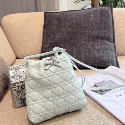 Dior Adiorable Bow Bucket Bag