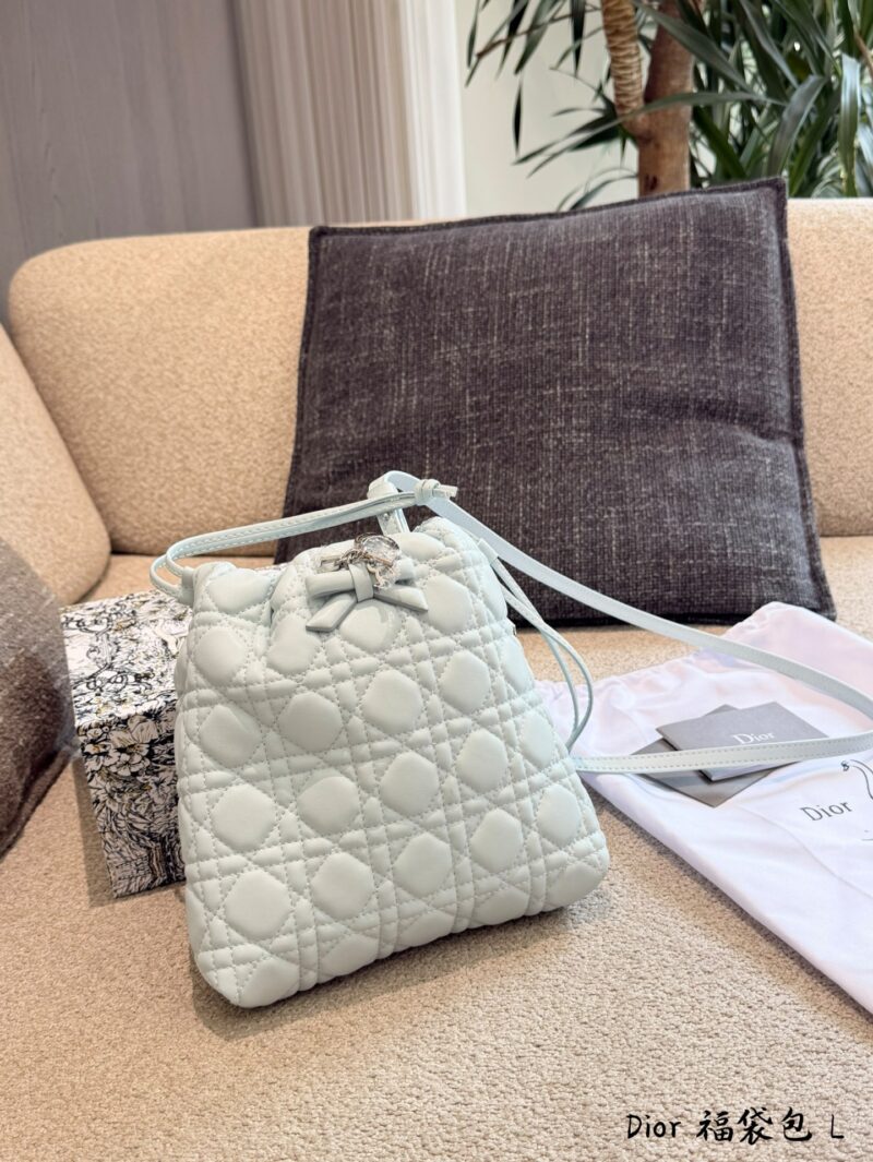 Dior Adiorable Bow Bucket Bag