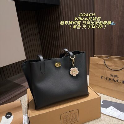 Coach Willow Tote feels soft and durable