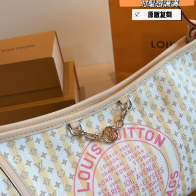 LV Monogram Printed Handbag