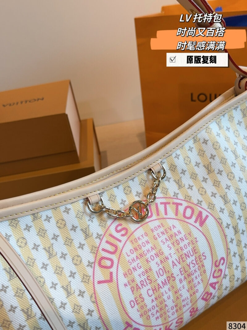LV Monogram Printed Handbag
