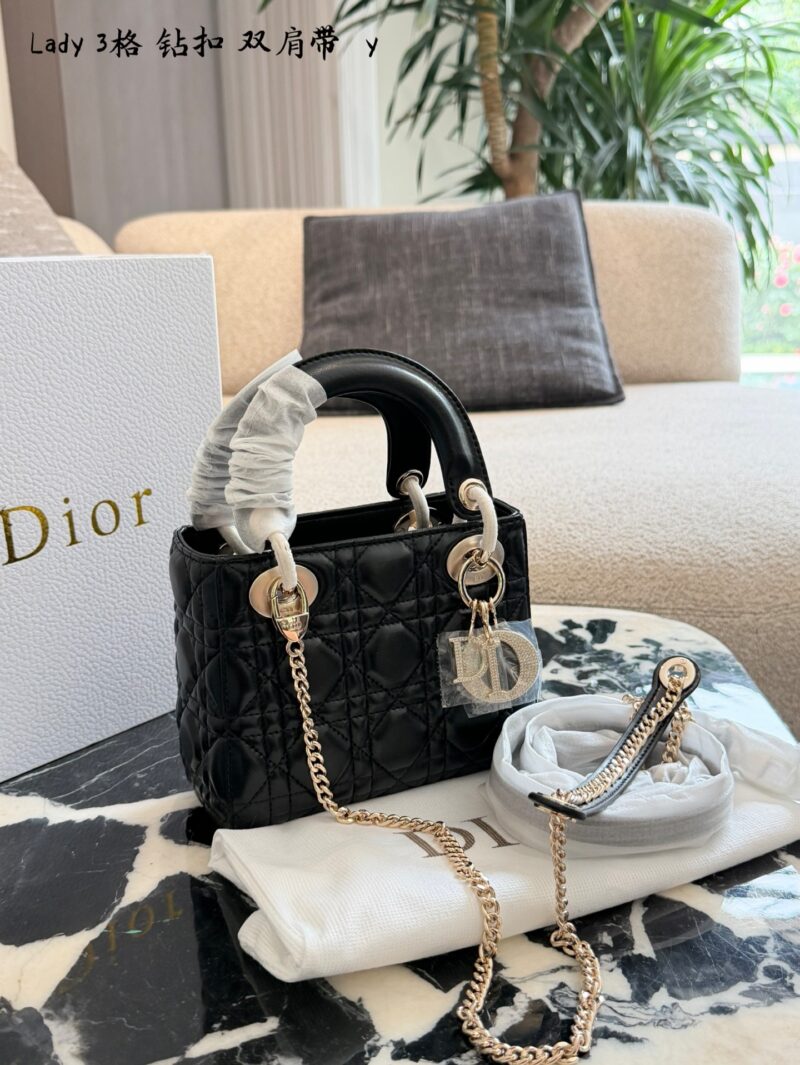 Dior Lady Three Gauze Princess Bag