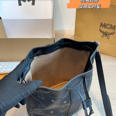 MCM Classic Presbyopic Bucket Bag