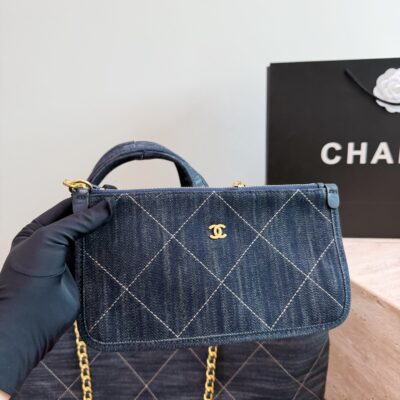Chanel Denim Tote Bag