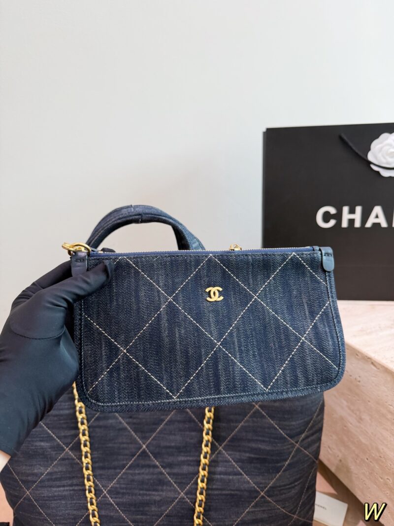 Chanel Denim Tote Bag