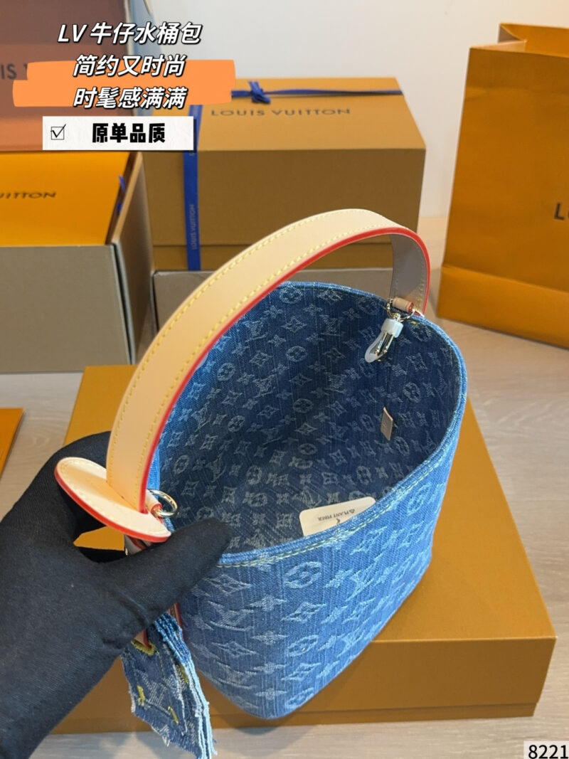 Louis Vuitton LV Denim All In BB Bucket Bag