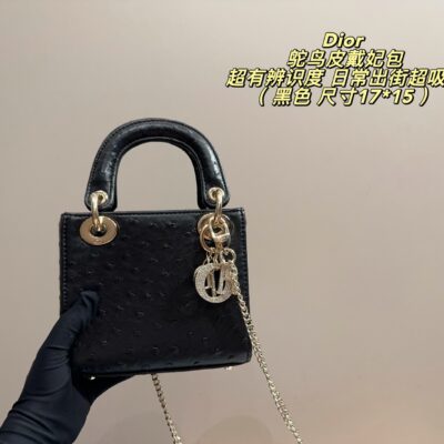 Dior Classic Lady Dior Three Gauge Dresser Bag