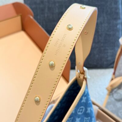 Louis Vuitton LV Denim Denim Carryall Handbag
