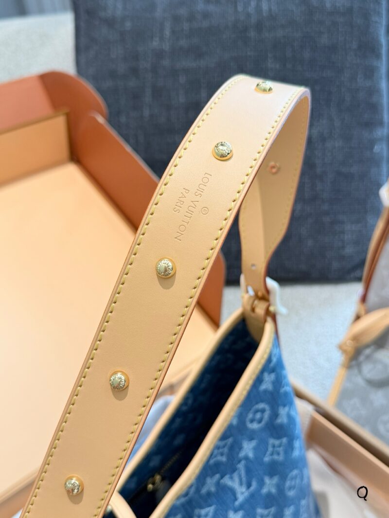 Louis Vuitton LV Denim Denim Carryall Handbag