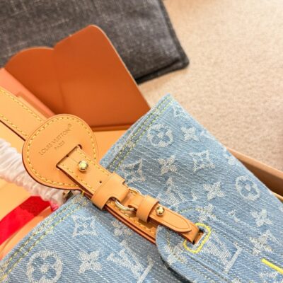 LV All In BB Denim Bucket Bag
