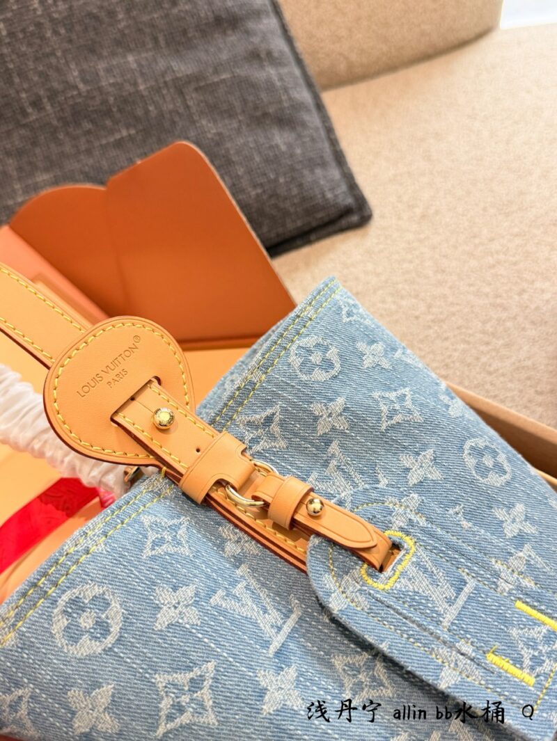 LV All In BB Denim Bucket Bag